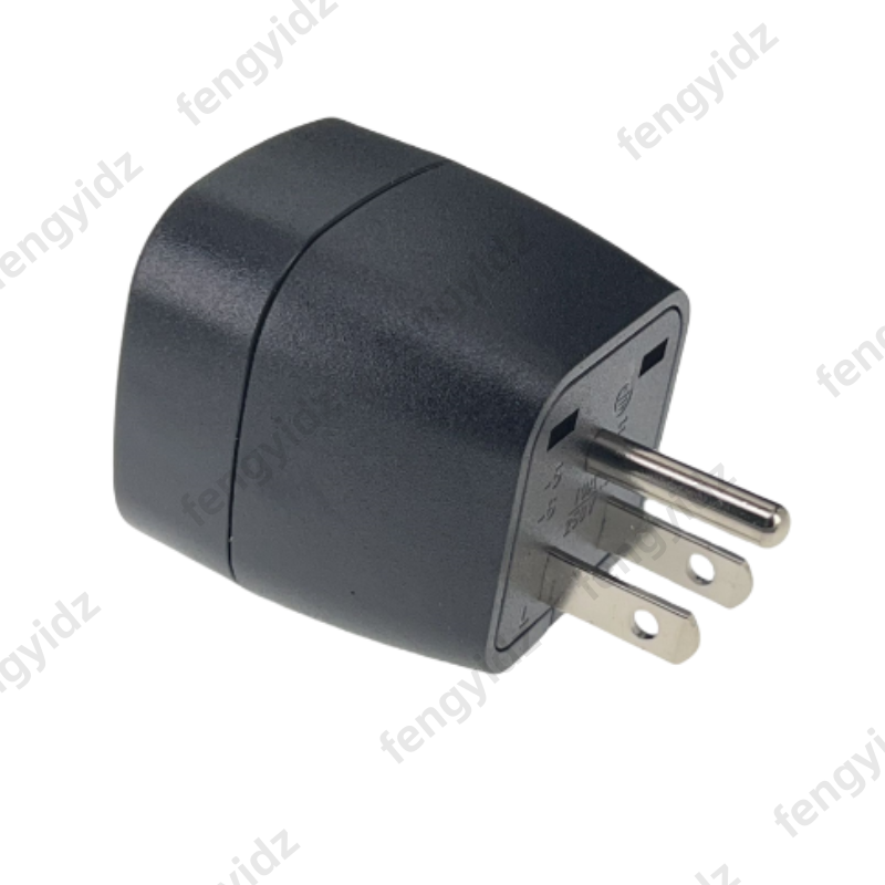 Reisadapter vs-adapter europa duitsland-stekker, eu naar vs reisstekker stroomomvormer stopcontact voor canada japan thailand: Wit