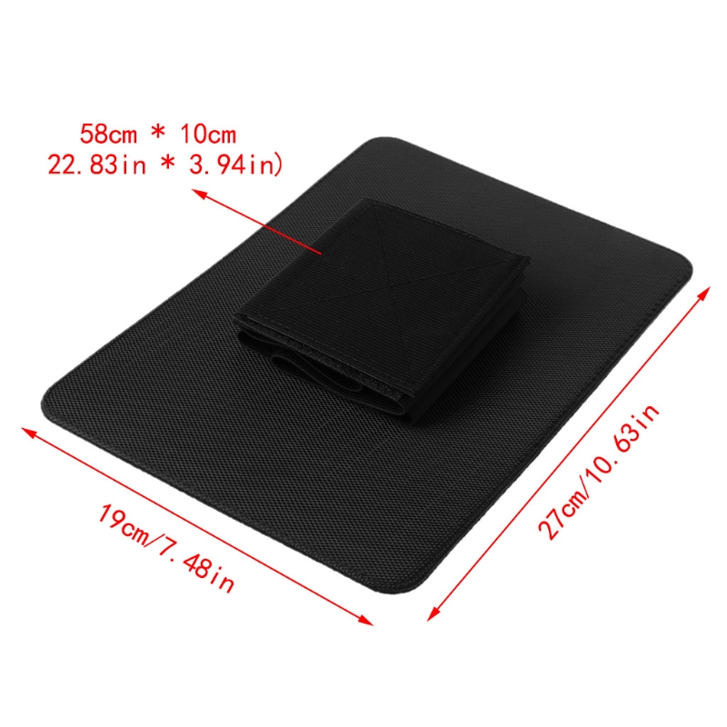 Universell holder for nakkestøtte for bil for 9.6-10.1 tommers ipad air pro galaxy tab -26b