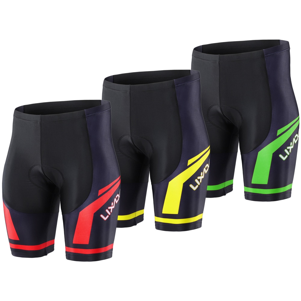 Lixada Cycling Shorts Men With Anti Slip Padded Gel Cycling MTB Bike Shorts Mountain Bicycle Short Pants cycling shorts