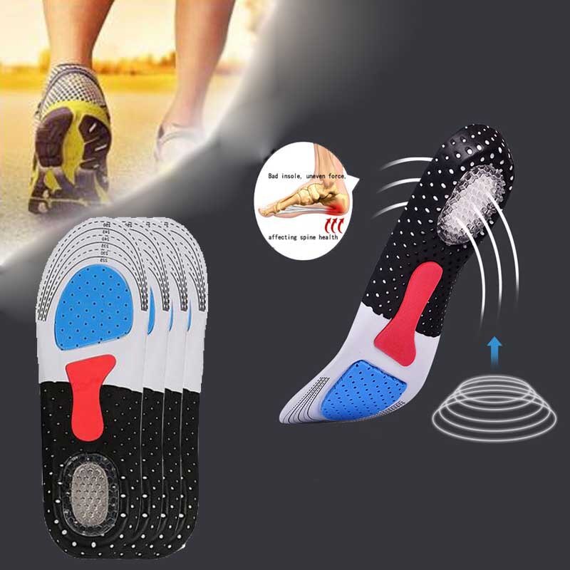 Sporty brandzel EVA oddychający zaszokować-absorbujący pot-absorbent brandzel Flatfoot Orthotics łuk Orthopedic stopy poduszka naramienniki brandzel