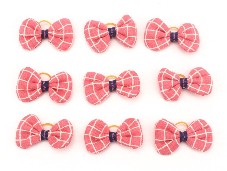 Perros pequeños moños de acicalamiento pelo suministros accesorios mascotas cachorro pelo Clips Yorkshire aseo de arcos accessori por cani chien: 6