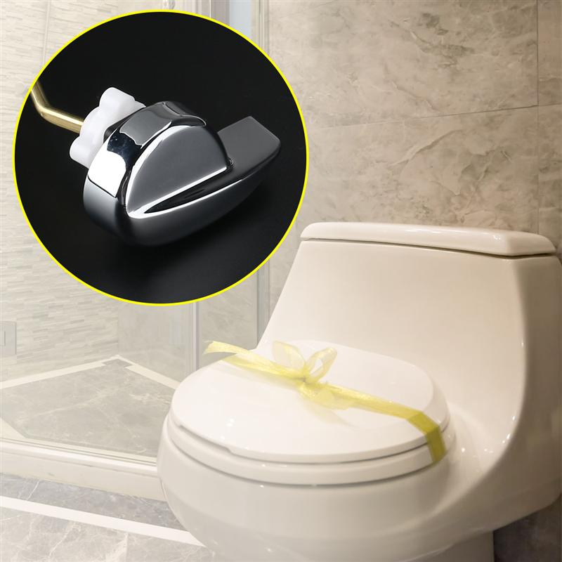 Oulii vinkelmonteret sidemonteret toiletgreb håndtag toilet skyllehåndtag til toto kohler toilet tank håndtag badeværelse toilet dele