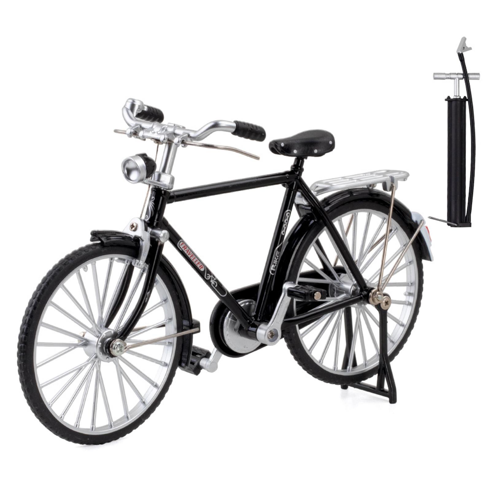 1 PC 1:10 Fahrrad Modell Finger Fahrrad Kreative retro für drinnen Jungen Erwachsene