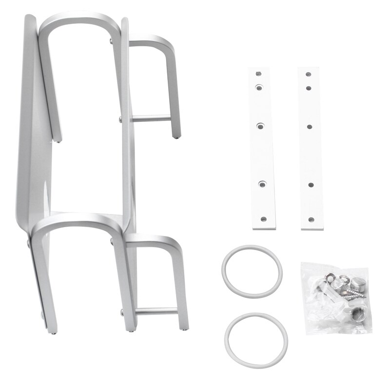 Thick Aluminum Alloy Wall Mount Bracket TV Box Bracket WiFi Router Set-Top Box Bracket