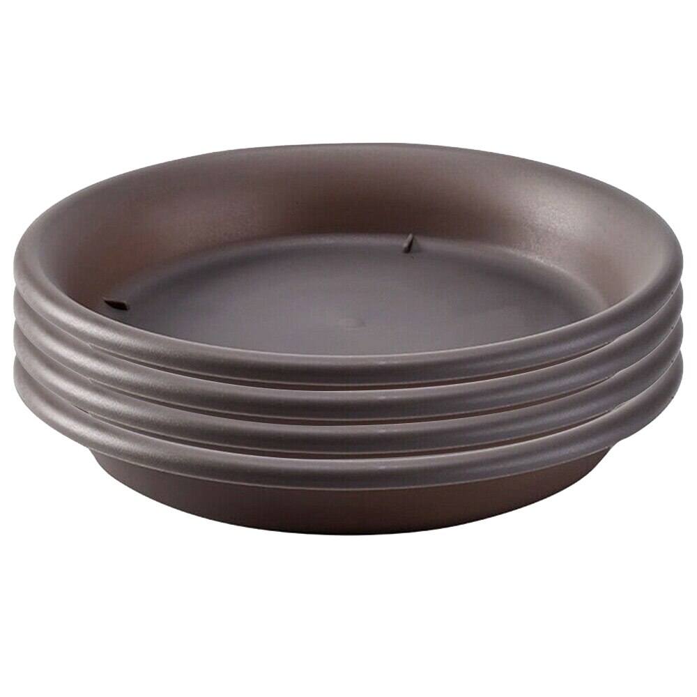 4 Stks/set Ronde Plant Trays Effen Kleur Plastic Planter Bloem Container Schotel Base Water Lekbak Tuin Thuis Decor
