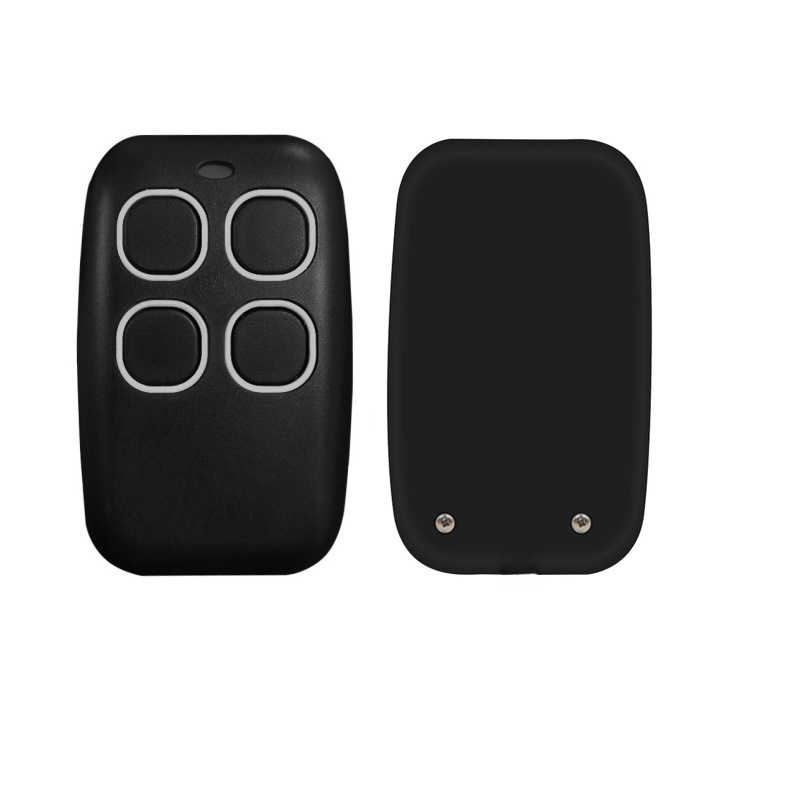 Mando a distancia Universal para puerta de garaje, 4 botones, 433MHz, duplicador de código, clon, llave de puerta, mando, transmisor manual