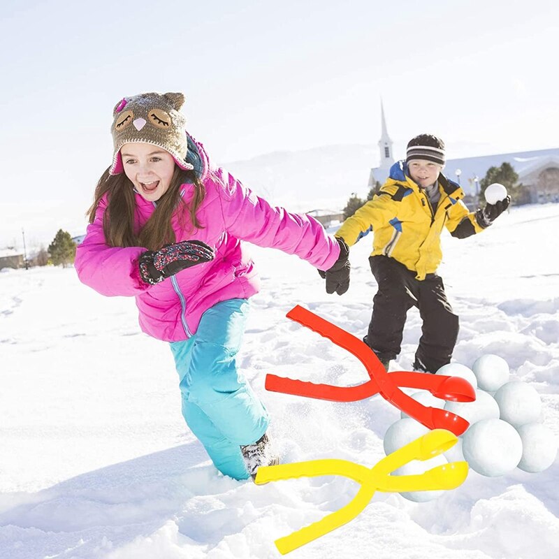 Schneeball Spielzeug, Schnee Spielzeug für freundlicher Ich bin Freien, spaß Winter Schnee Ball Kampf Spiele Schnee Ball Hersteller mit Griff für Schnee Ball
