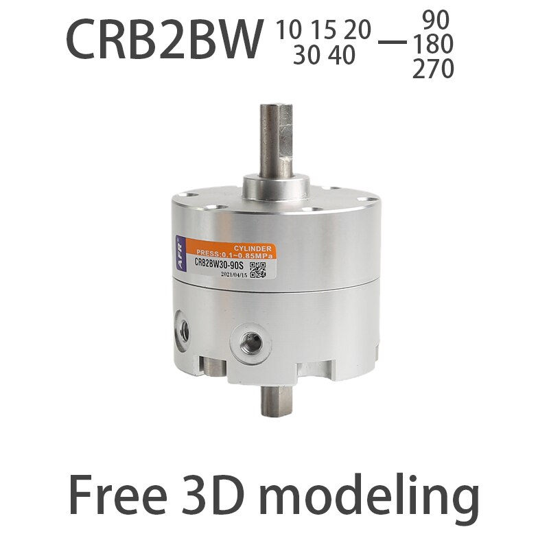 Vane obrotowy huśtawka cylinder CRB2BW10-90S CRB2BW15-180S CRB2BW20-270S CRB2BW30-90S CRB2BW40-180S CRB2BW30-180S CRB2BW30-270S