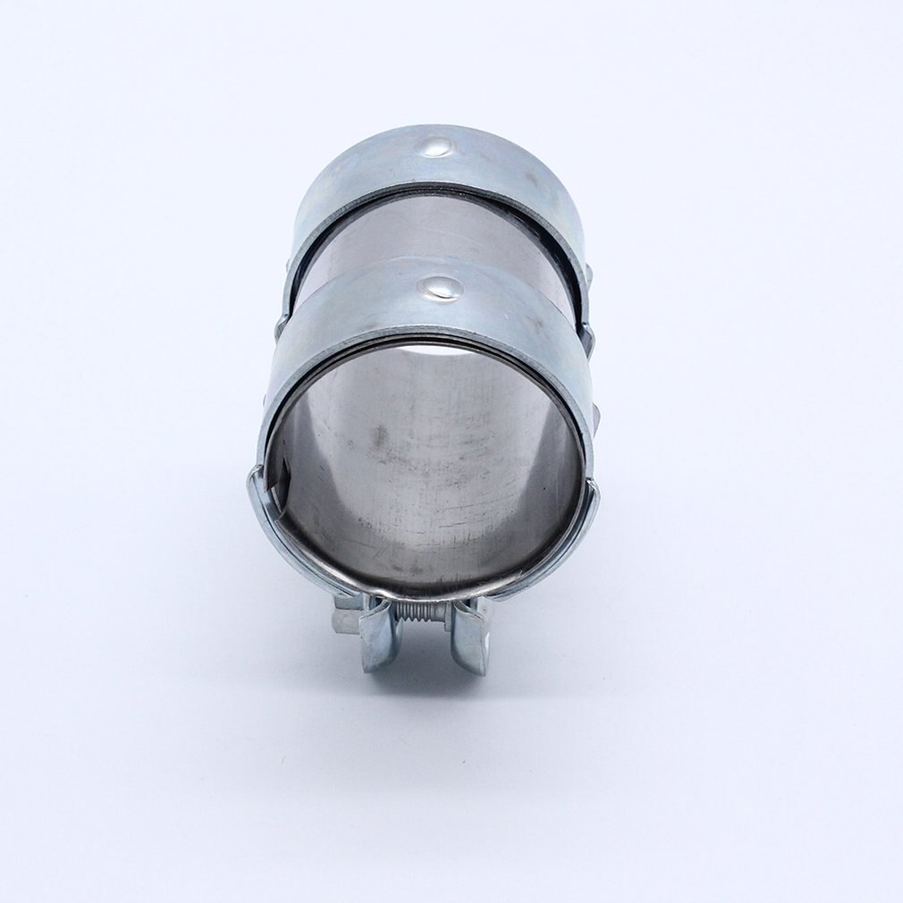 Exhaust Clamp 60mm Front Exhaust Sleeve Connector Clamp Exhaust Flange Made From Heavy Duty Mild Steel