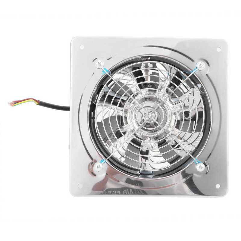 7.5in Exhaust Extractor Fan 7 Blades Low Noise Ventilation for Home Bathroom Toilet 40W 220V Ventilator