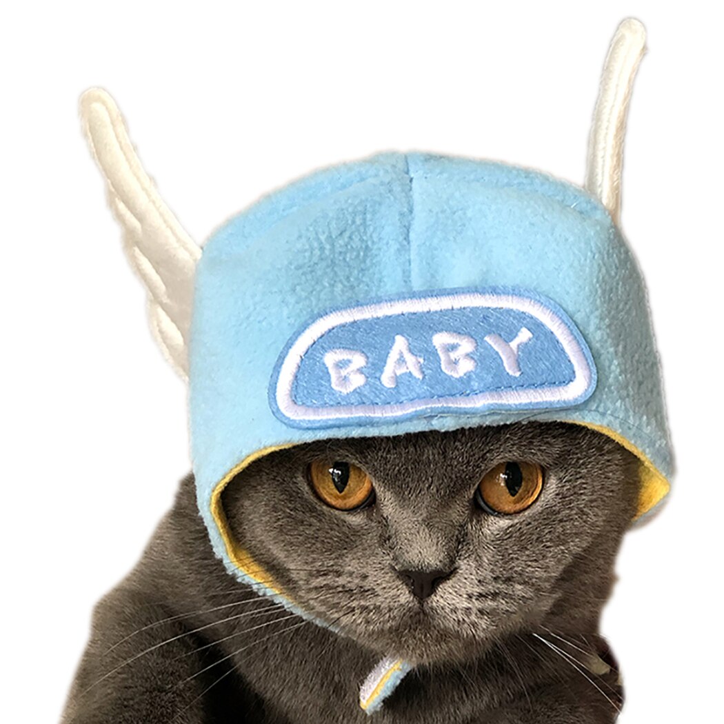 Chapeau et amusant pour chien et chat, Costume pour animal de compagnie, accessoire de déguisement, accessoire de fête: Angel