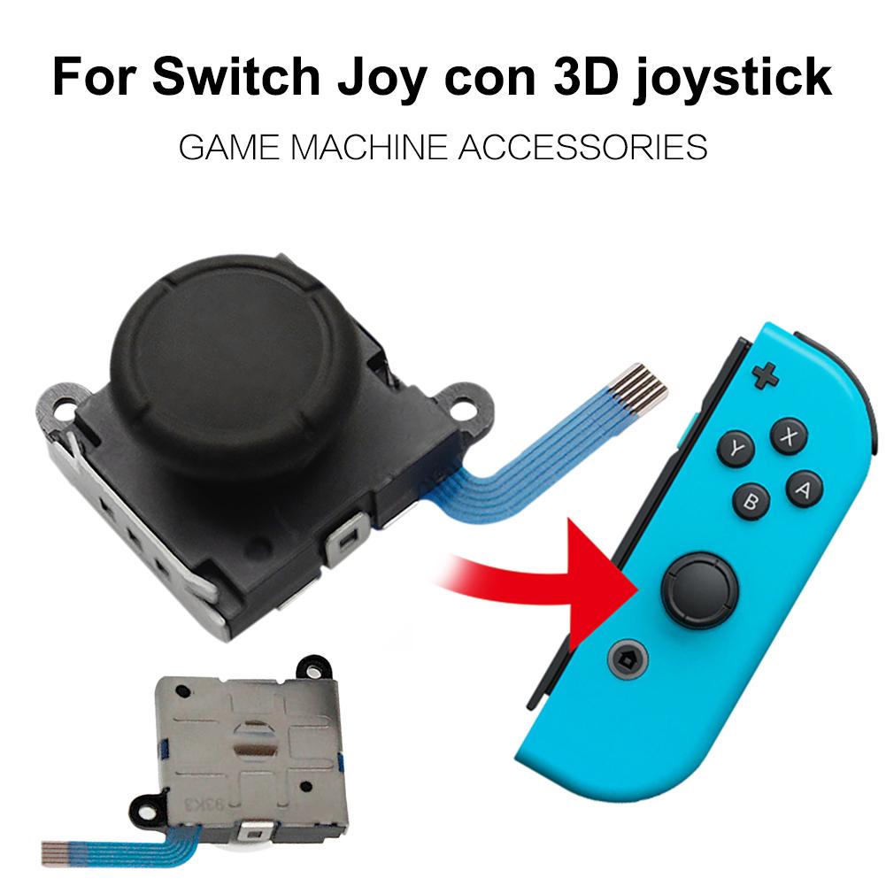 Til nintendo switch 3d analog joystick thumb sticks sensor udskiftninger joy con controller spil tilbehør