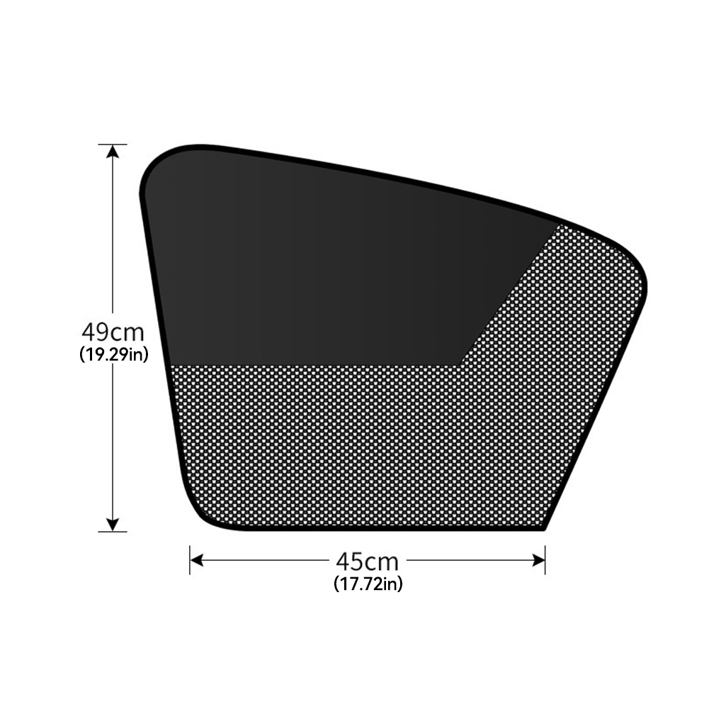 Magnetische Autoruit Shades Universele Duplex Auto Priavcy Gordijnen Zomer Beschermende Raam Schaduw voor Auto Camping Dutten Slapen: Army Green