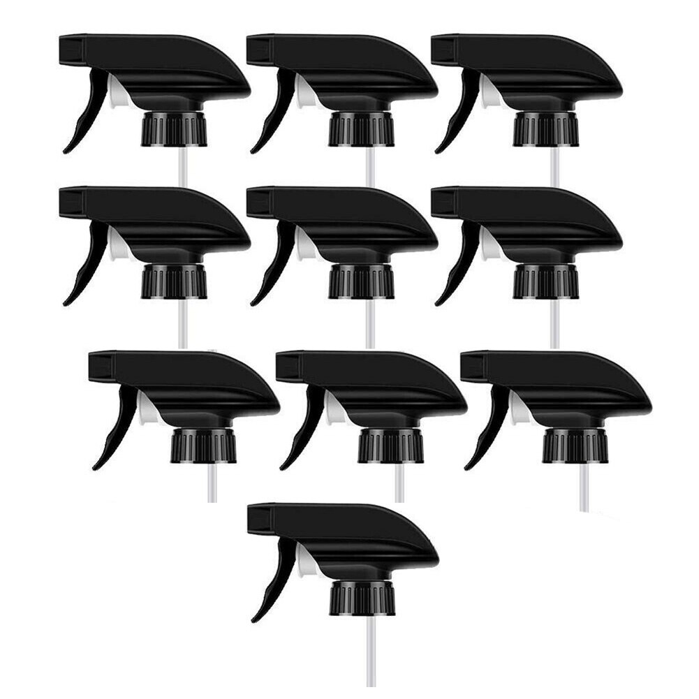 10Pcs Replacement Mist Spray Nozzle Trigger Sprayer Head Tops for 28/410 Bottle Household gardening spray bottle nozzle: Default Title