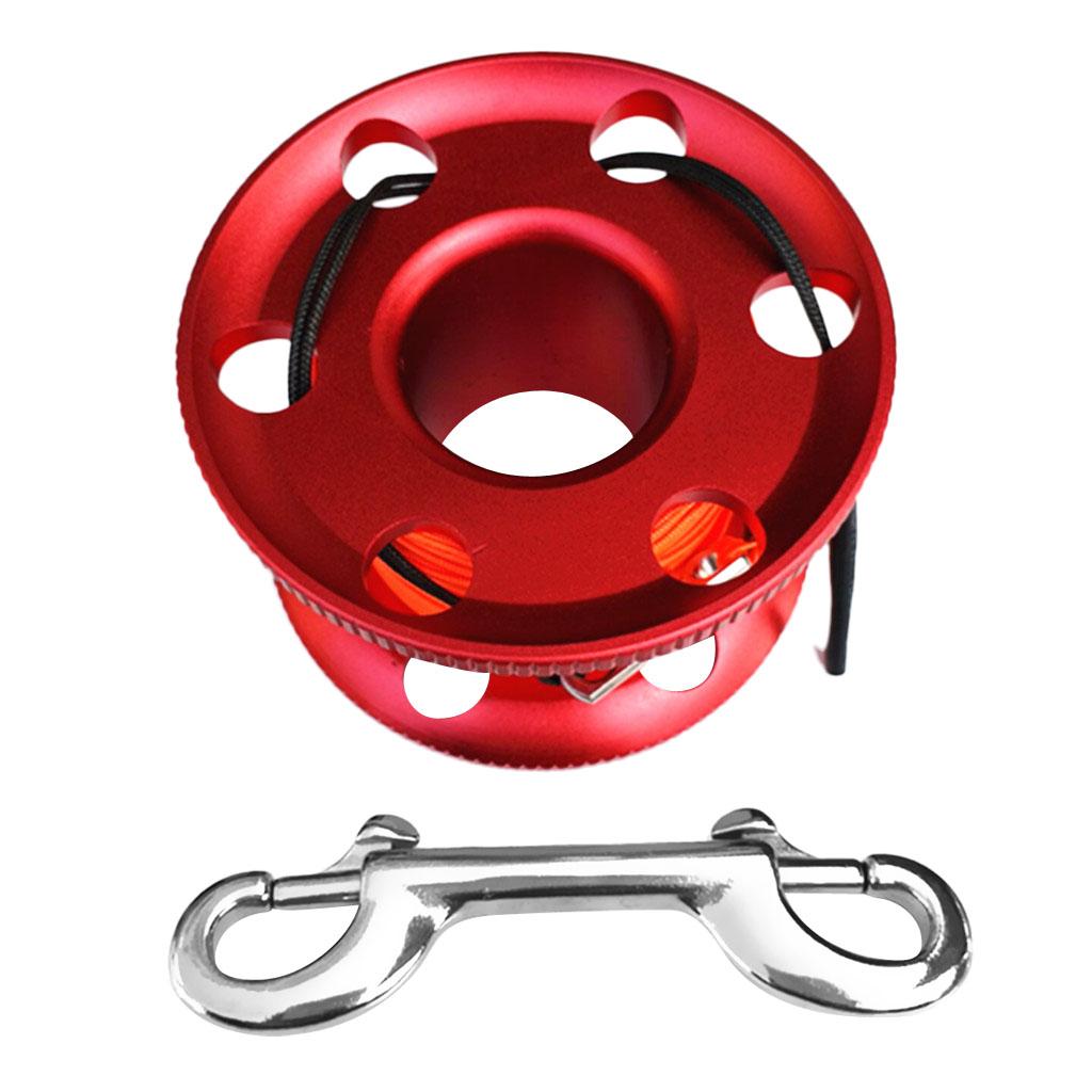 Tech Spools Scuba Diving Finger Reel Tech Spool, 50m Line, Ste... – Vicedeal