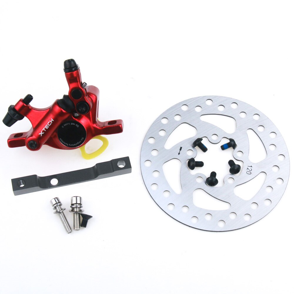 Xtech-Conjunto de freno hidráulico para patinete Xiaomi M365/Pro, juego de mejora partes de frenos hidráulicos en aleación de aluminio scooter eléctrica, piezas de pistón de disco: 2