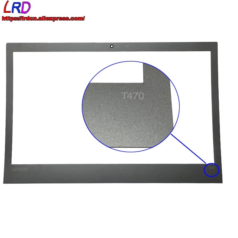 Pantalla de cubierta trasera LCD para portátil Lenovo Thinkpad T470 A475, marco frontal, reposamanos con bisel, carcasa superior, Base inferior, inferior y bisagra