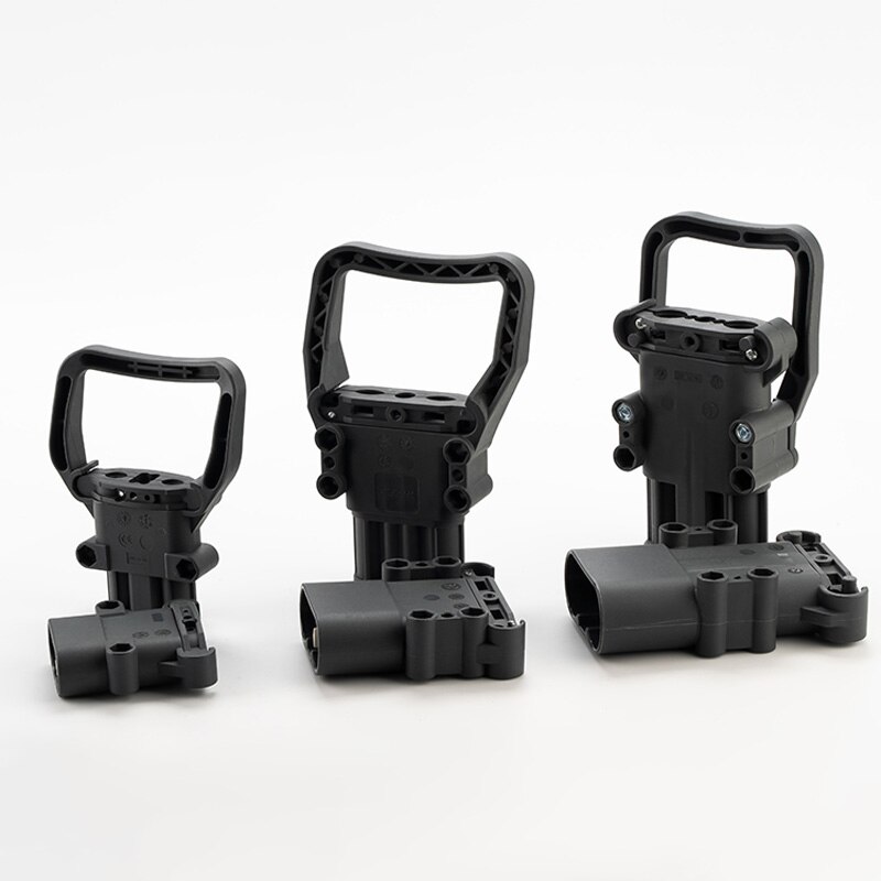 Rema Batterij Connector 80A 160A 320A 150V Heftruck Opladen Connector Industriële Stekker Voor Elektrische Voertuigen Grijs En Zwart