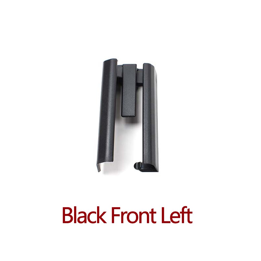 Interior Car Seat Sliding Track Rail Cover Replacement For BMW 5 Series G30 G31 G38: Black Front Left