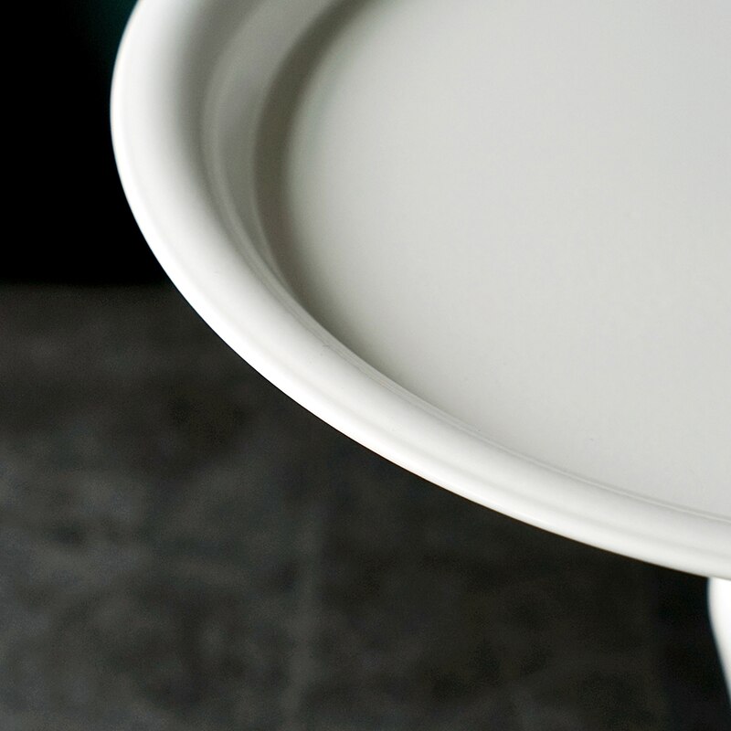 Witte cake stand hoge voeten metalen ijzer 8 inch cake tool voor cake decoratie voor wedding party bakvormen diner & bar