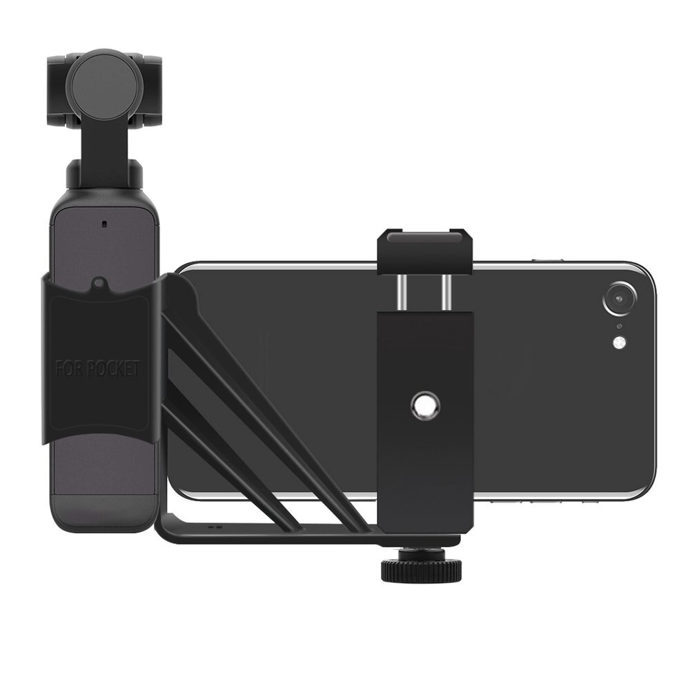 Staffa di fissaggio per telefono cellulare Gimbal supporto per telefono cellulare supporto per cellulare pieghevole adattatore per Clip accessori per fotocamera per tasca 2: Default Title