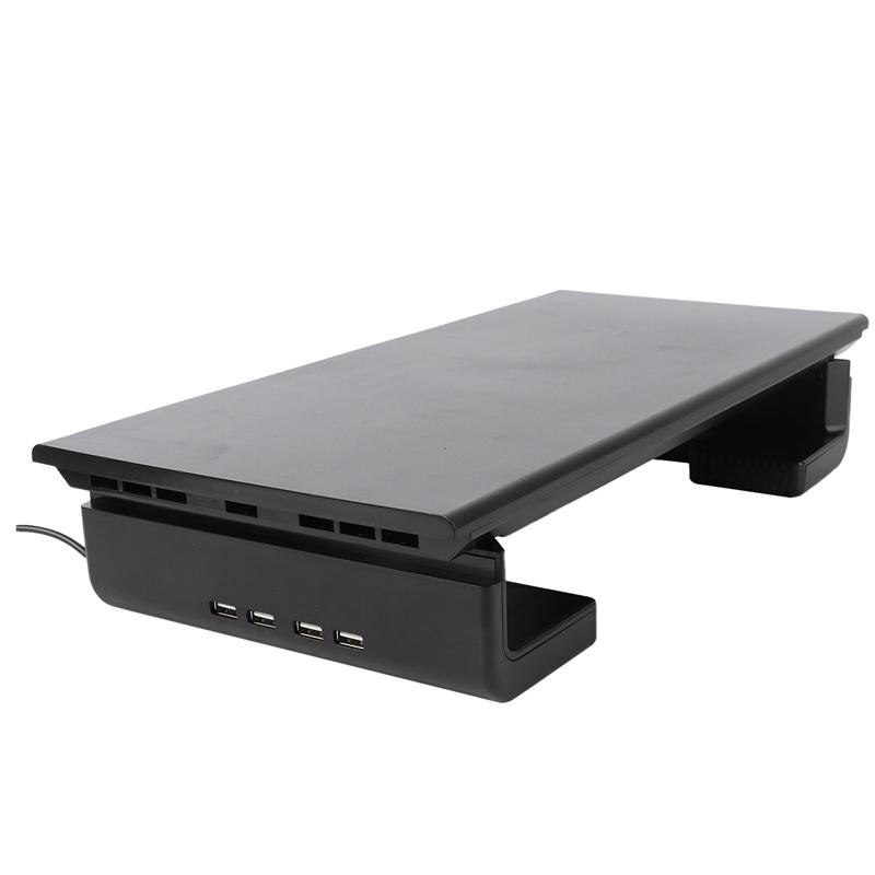 Smart Base Plastic Computer Laptop Base Stand with USB 2.0 Port Hogard
