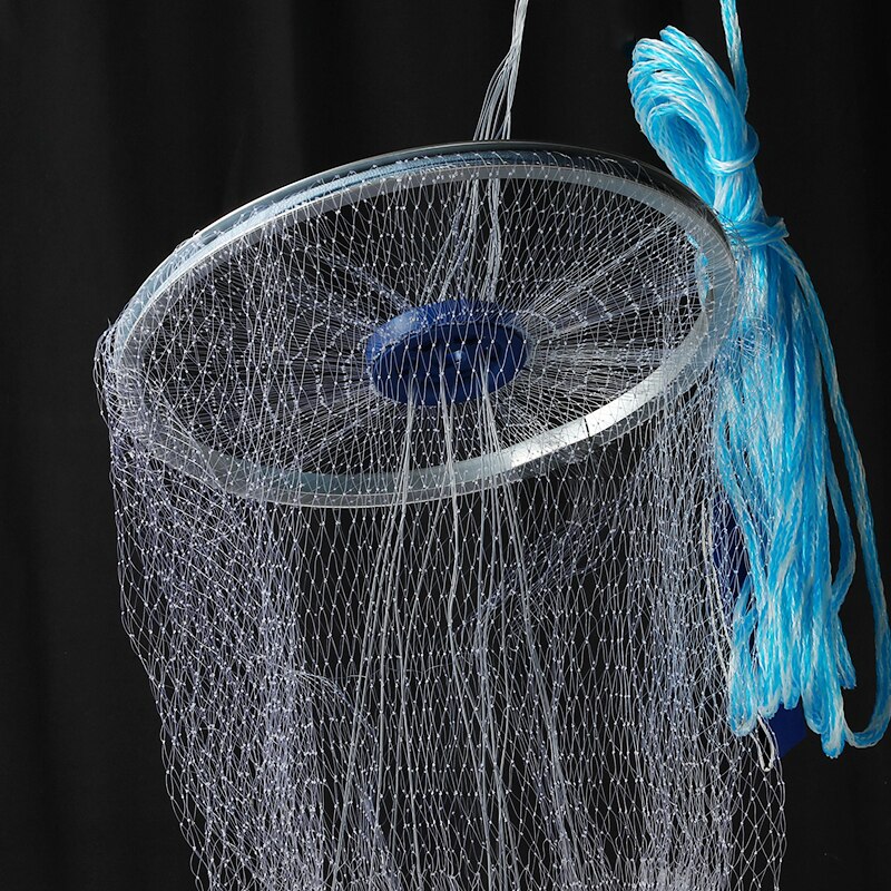 easy catch fishing net Frabill Power Series Premium Material? 2.4m-3m Fishing Net Cast Net