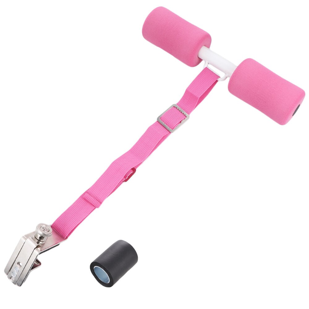 Huishoudelijke Fitnessapparatuur Sit-Up Assist Eenvoudige T Vorm Riem Bar Sit-Up Assist Apparaat Set Snelle Installeren verwijderbare Sit-Up Abdomin: Pink