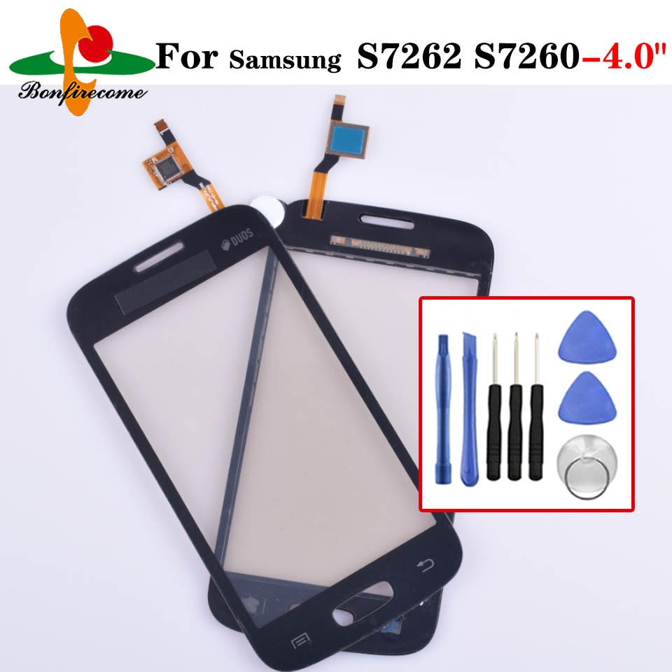 For Samsung Galaxy Star Pro S7262 S7260 GT-S7260 Touch Screen Panel Sensor Digitizer Lcd Front Glass Outer Lens Replacement