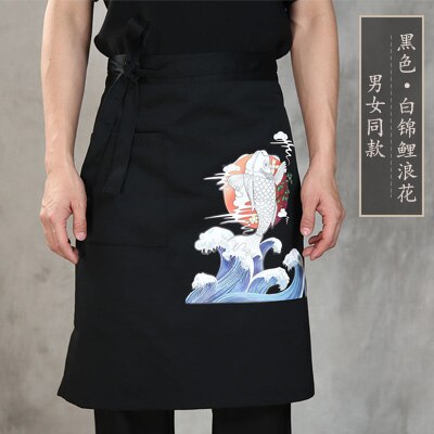 Japanese Style Sushi Restaurant Cook Chef Aprons Cafe Hotel Waitress Kitchen Apron Cotton Linen Different Kinds