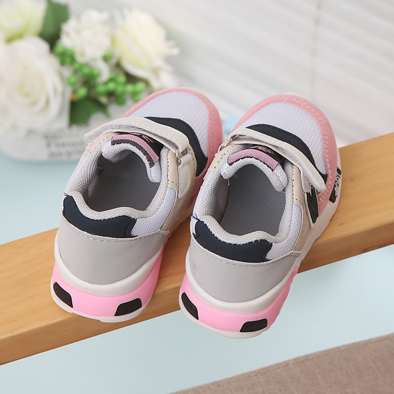 Mesh Kinderen Schoenen Sport Ademende Jongens Sneakers Kinderen Schoenen voor Meisjes Dikke Zool Casual Kind Platte Antislip Schoenen B01173