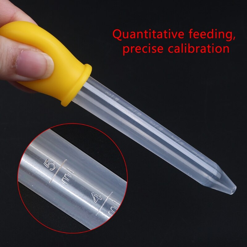 10 Stck Baby Tropfer Medizin Zubringer Art Medizin Gerät Silikon Pipette Flüssigkeit Lebensmittel Tropfer Kleinkind Utensilien 5ml