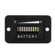 48v led batteriindikator mätare laddning urladdning testare led batteristatus laddningsindikator monitor mätare
