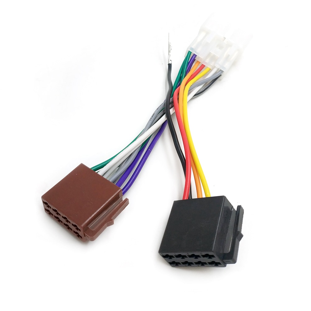 Biurlink Car Stereo Changer ISO Harness Wire Cable Adapter for Suzuki Alto Grand Vitara Liana for Subaru Justy