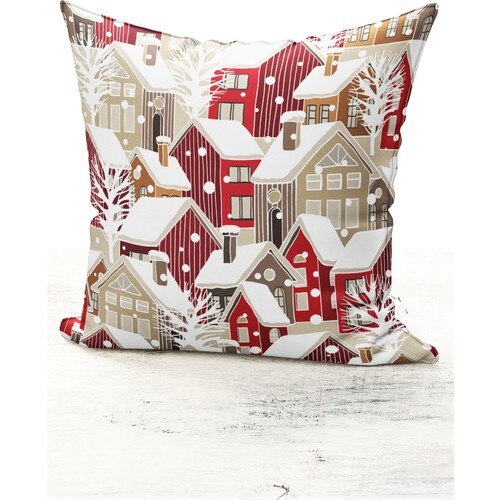 Bk Home Decor Modern Winter Pattern Pillow decorate Case