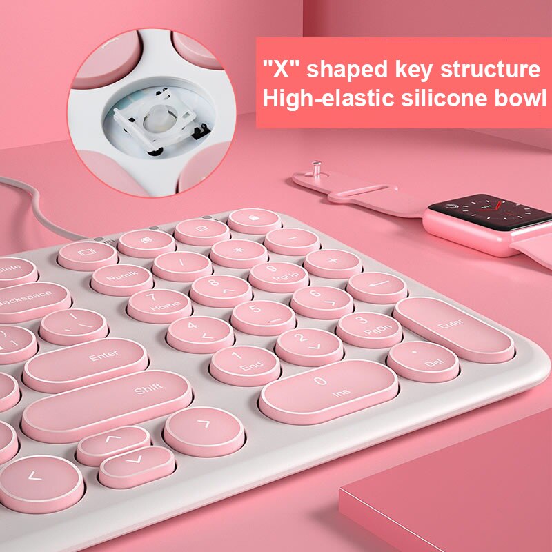 Wired Gaming Keyboard Mouse Set For Macbook Xiaomi Laptop Silent USB Computer Magic Keyboard Mouse Combo PC Gamer Laptop Keypad