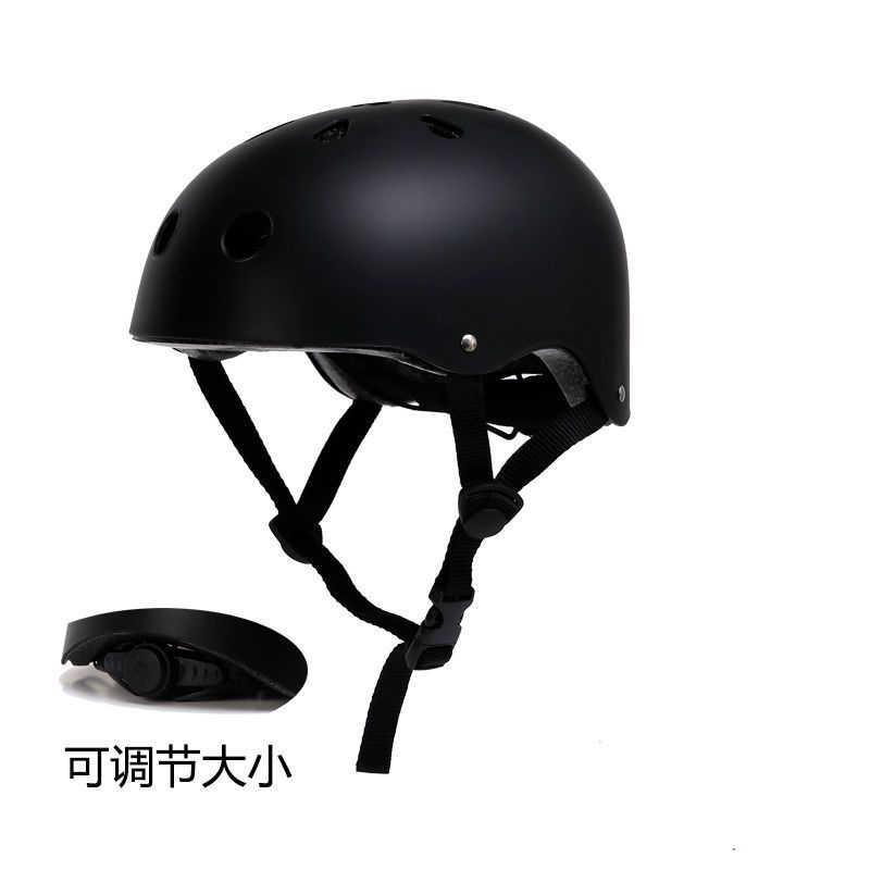 Electric Scooter Round Bike Helmet Cycling Skateboard Ski Child Sports Safety Bicycle Helmet Four Seasons Bike Accessories: S / army green