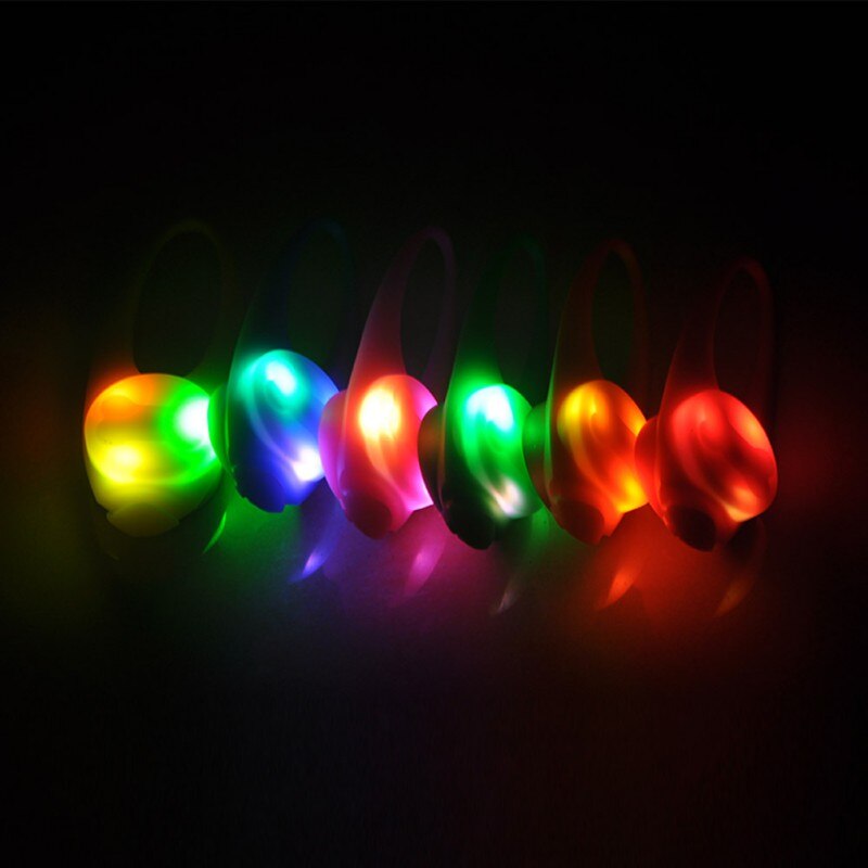 Pets LED Pendant Safety Flashing Glow Light LED Collar Pendant Necklace For Dog Puppy Pet Outdoor Leads Button Battery