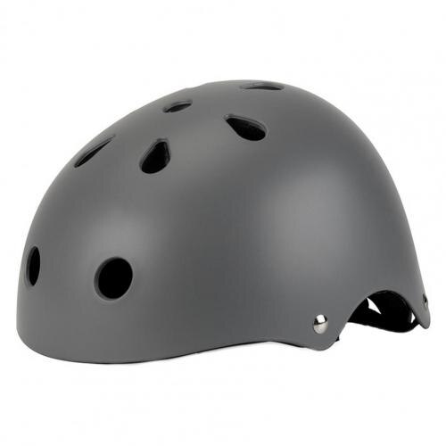 Casque de vélo vtt rond pour enfants/adultes, accessoire de Sport, taille de tête réglable, pour vélo de route en montagne: Titanium