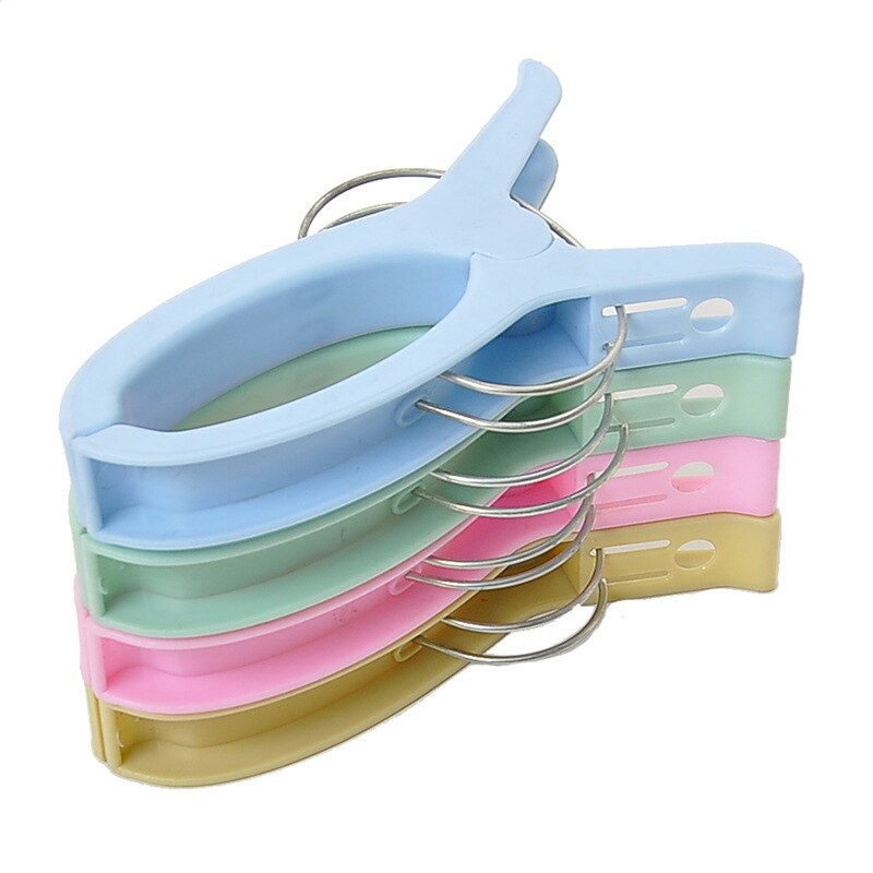 Plastic Kleur Wasknijpers Strandlaken Klem Wasserij Wasknijpers Grote Maat Droogrekken Opwaaiveer Organisatie