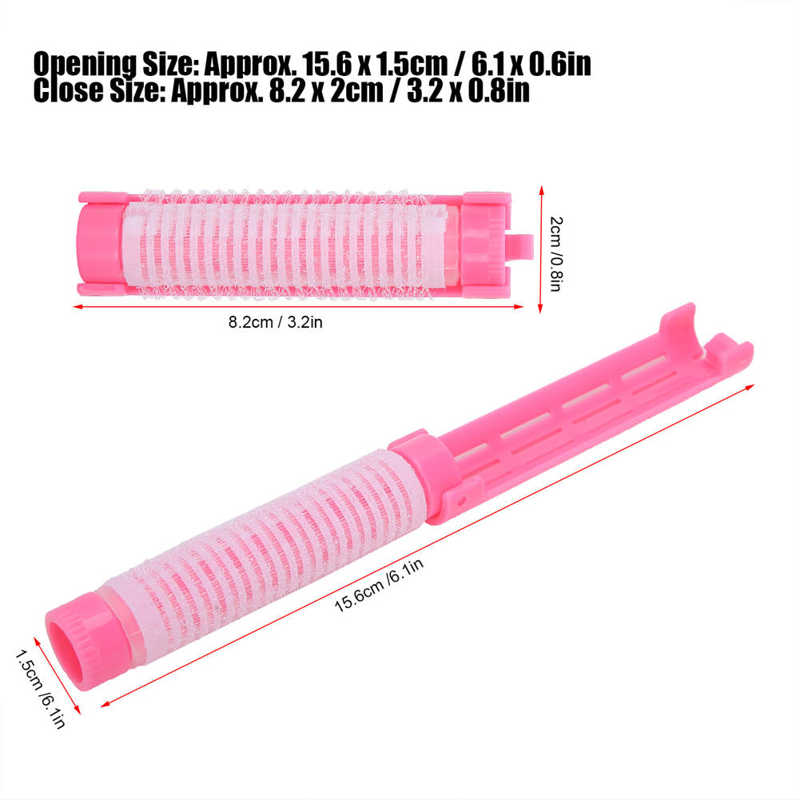 Curl 20pcs Hair Perm Rods Fluffy Perming Rod Hair Roller Curler Hairdressing Tool Kit Curlers For Curling Hair