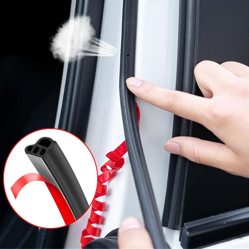 Faixa de vedação de borracha para porta de carro, tipo l, dupla camada, vedação, mercedes benz w202, w220, w204, w203, w210, w124, w211, w222, x204, amg, clk