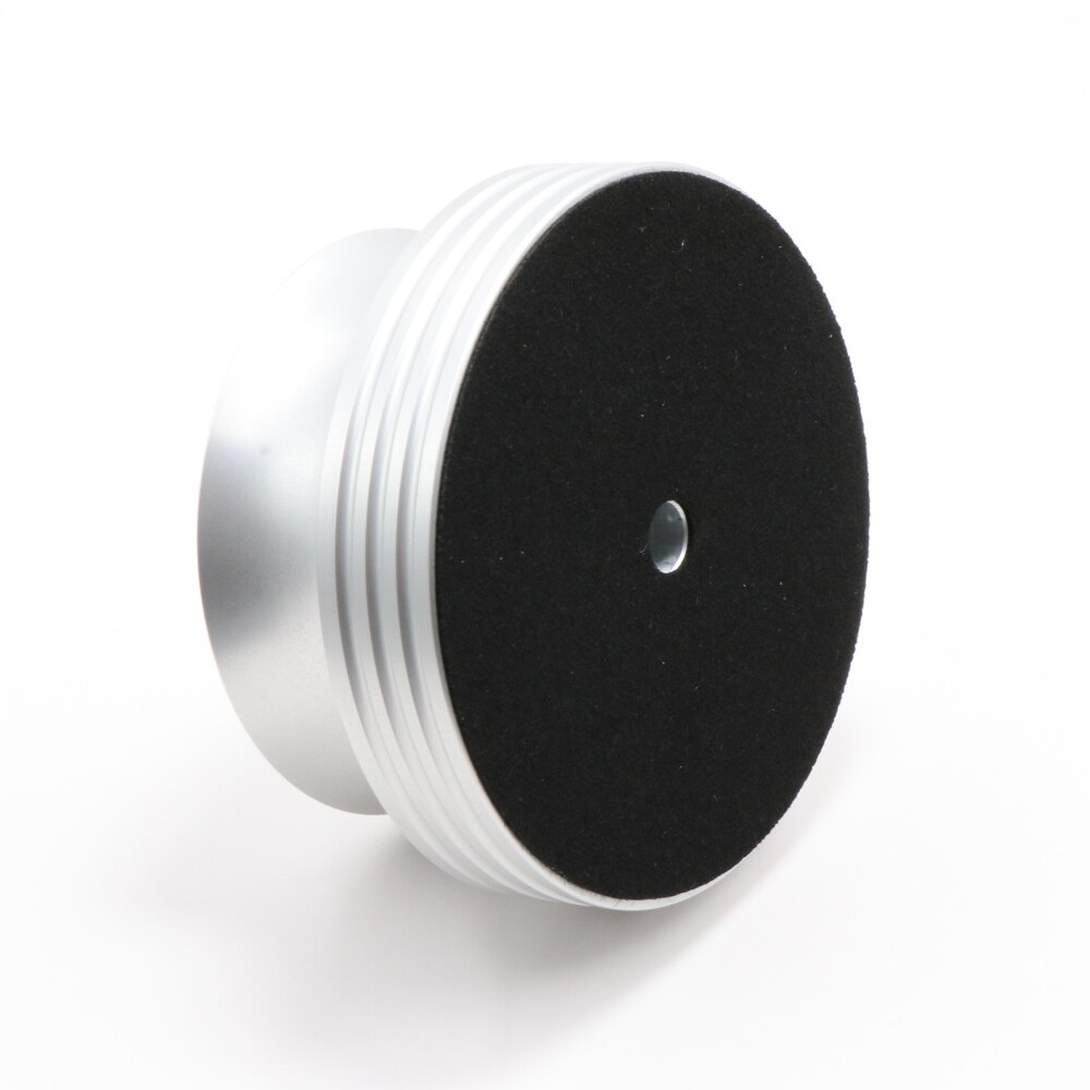 Hifi sølv pladespillere stabilisator klemme lp vinyl pladespillere disk til rekord stabilisator vægt vibration afbalanceret