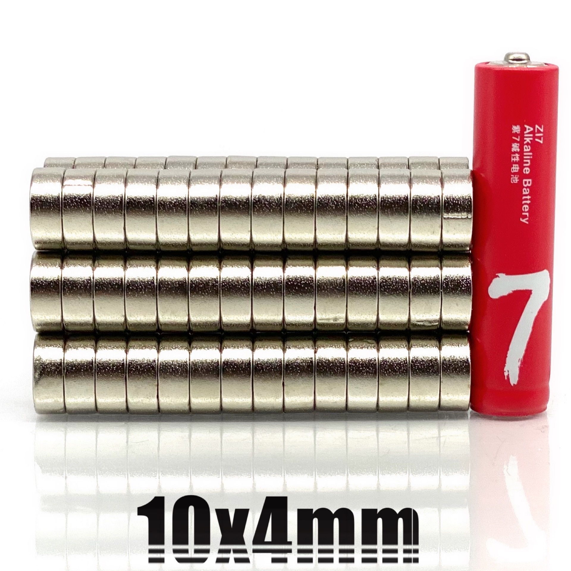 20/50/100 Stks/partij Schijf Magneet 10X4 Mm N35 Sterke Disc Ndfeb Rare Earth Magneet 10*4 Mm Neodymium Magneten 10 Mm X 4 Mm