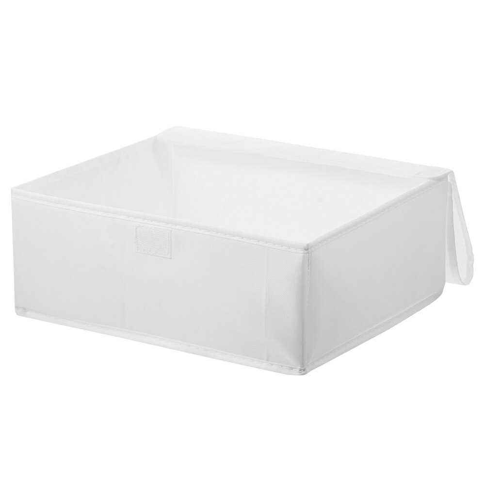Underwear Organizers Storage Box Bin Cabinet Closet Drawer: White 01