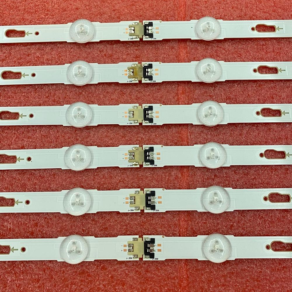 Tira de LED para Samsung UE48JU6400K UE48JU6500K UN48JU6100 UE48JU7000 UE48JU7090 UE48JU7080 UN48JU6020 UE48JU6470 UE48JU6415