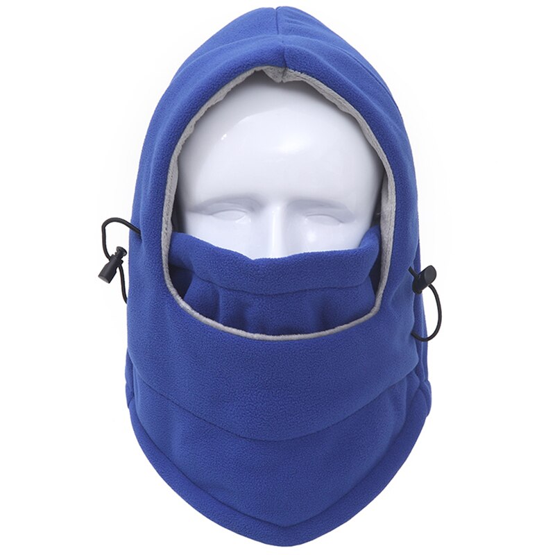 Balaclava vindtät skidmask för män/kvinnor mjuk varm fleece öronskyddad vinterhatthuva för utomhussporter