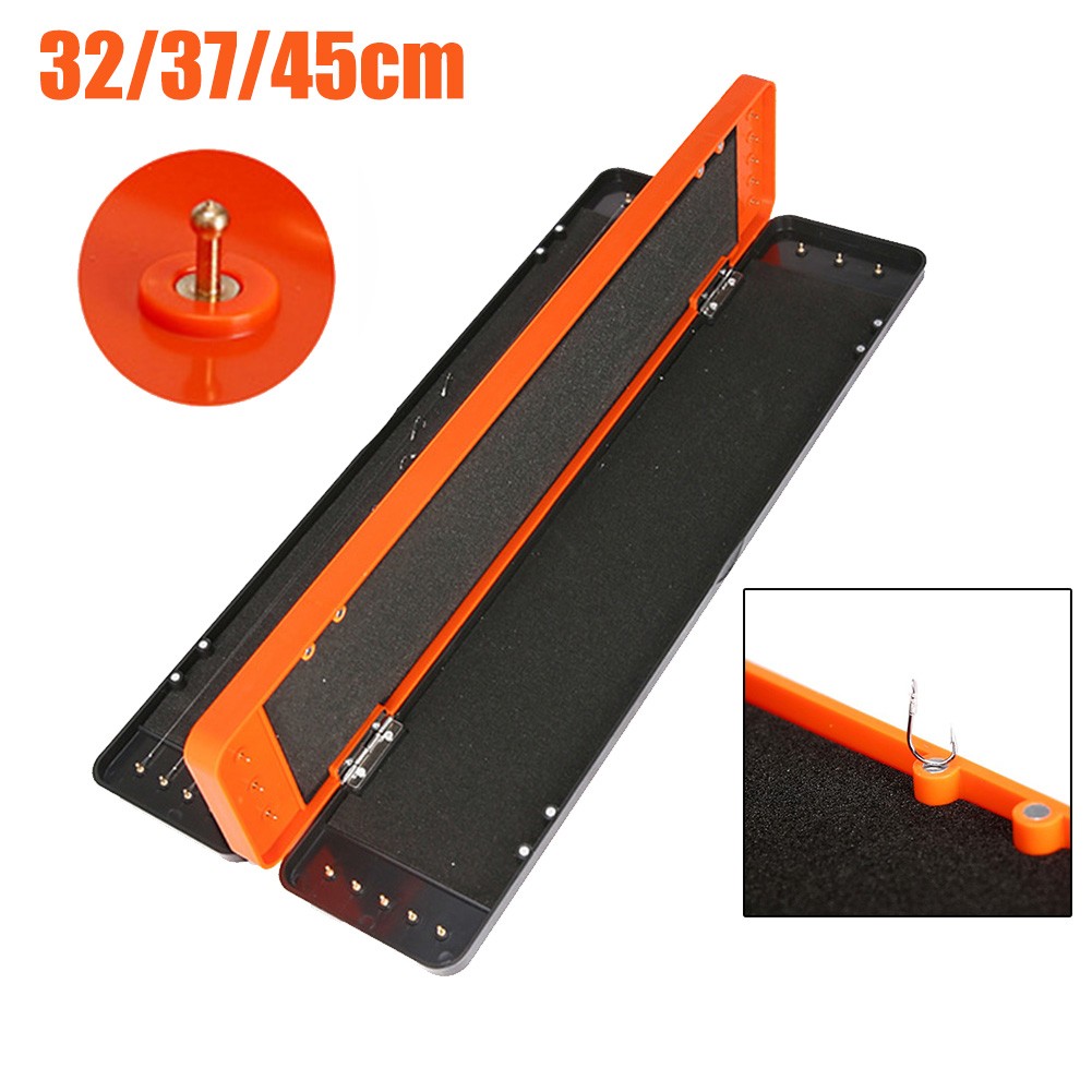 32/37/45cm Carp Fishing Rig Wallet Tackle Boxes Zig Chod Stiff Hair Rigs Storage Case For Herabuna Fishing Line Hook Accessories