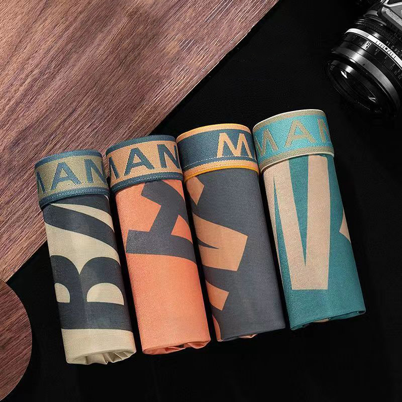 calzoncillos hombres, boxers hombre, calzoncillos boxers hombre, Bóxer corto con estampado de letras para hombre, ropa interior a la , calzoncillos transpirables de talla grande piezas, 12 L-4XL