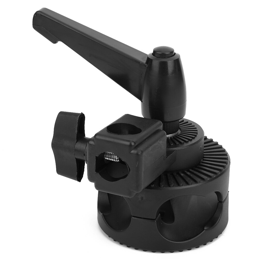 Photography Light Support Handle Turntable Single Grip Heads Clamp for Umbrella Softbox Photographic Equipment Plastic